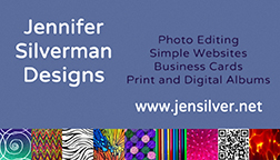 Jen business card qr web
